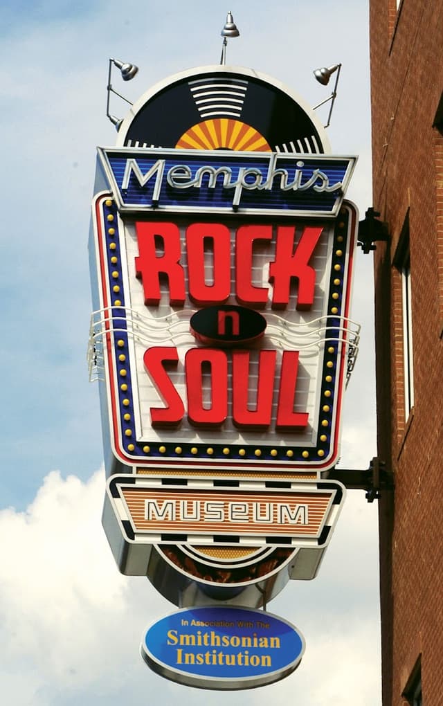 Memphis Music History at Memphis Rock 'n' Soul Museum