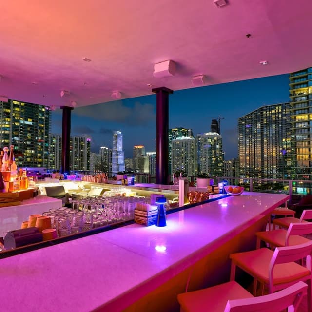 Sunset Rooftop Cocktails